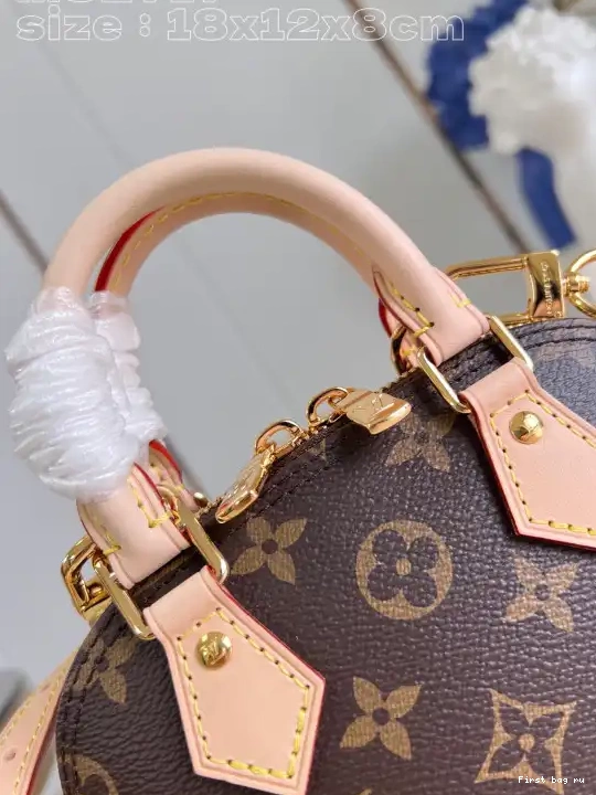 First bag ru VUITTON Nano LOUIS Alma 0707